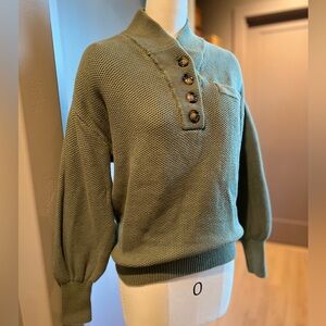 LUNYA Cozy Cotton Silk Pocket Henley